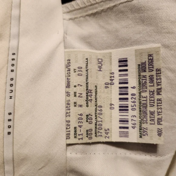 Hugo Boss suit